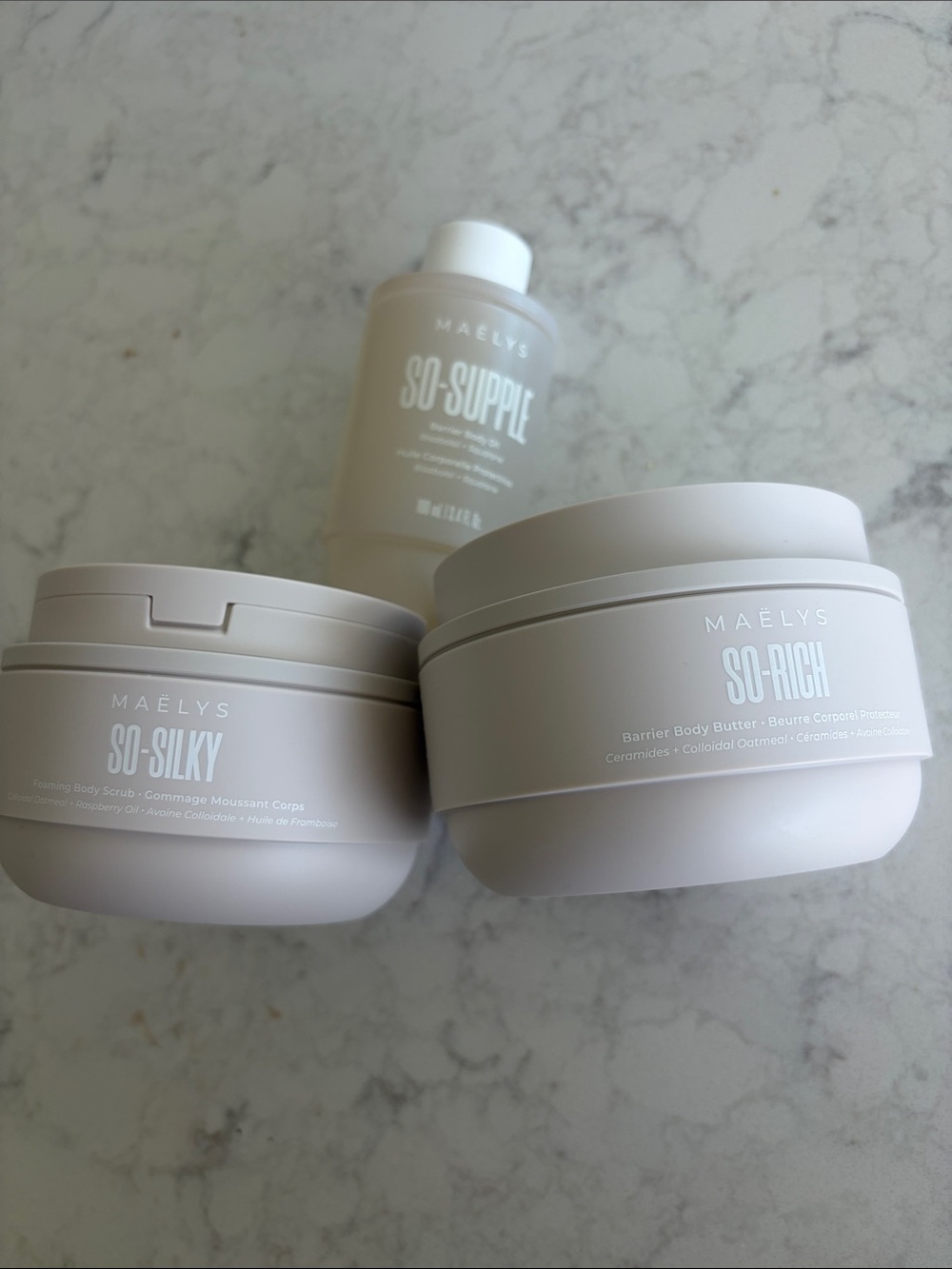 MAËLYS buttery soft body set - so rich, so silky & so supple